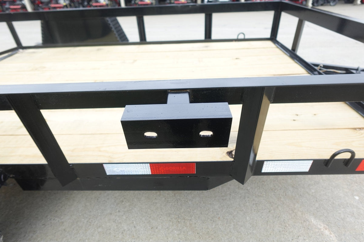 5x10 Utility Trailer Powder Coated Dovetail with Gate 3500lb Axle