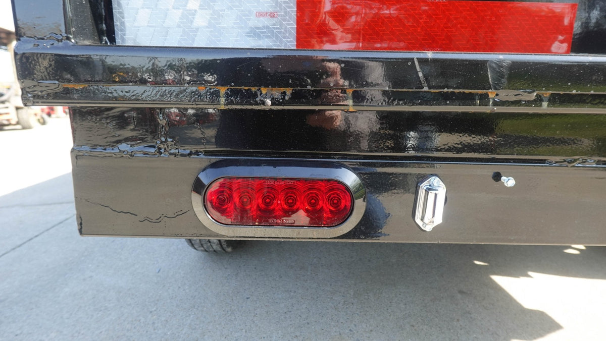 5x10 Hydraulic Dump Trailer Powder Coated with 16" Sides 7K GVWR