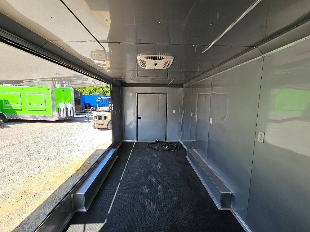 8.5' X 20' Black Concession Trailer Food Event Catering