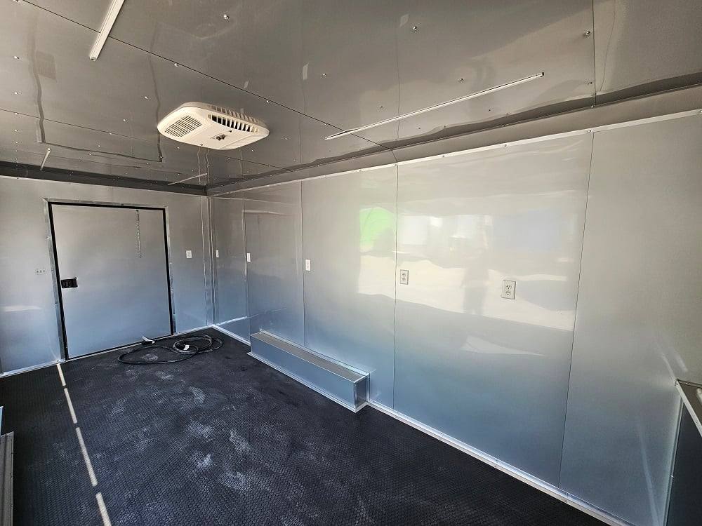 8.5' X 20' Black Concession Trailer Food Event Catering