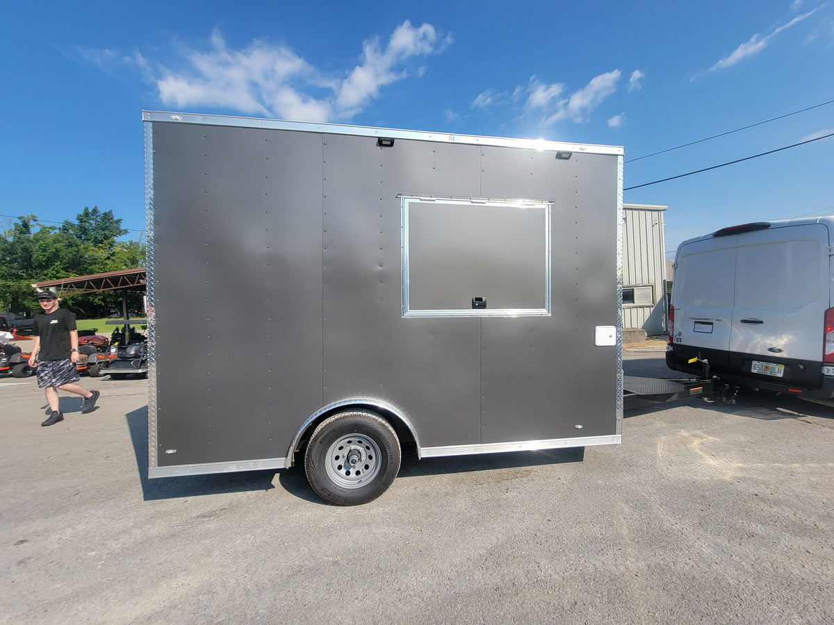 8.5x12 Elite Concession Food Trailer Merchandising