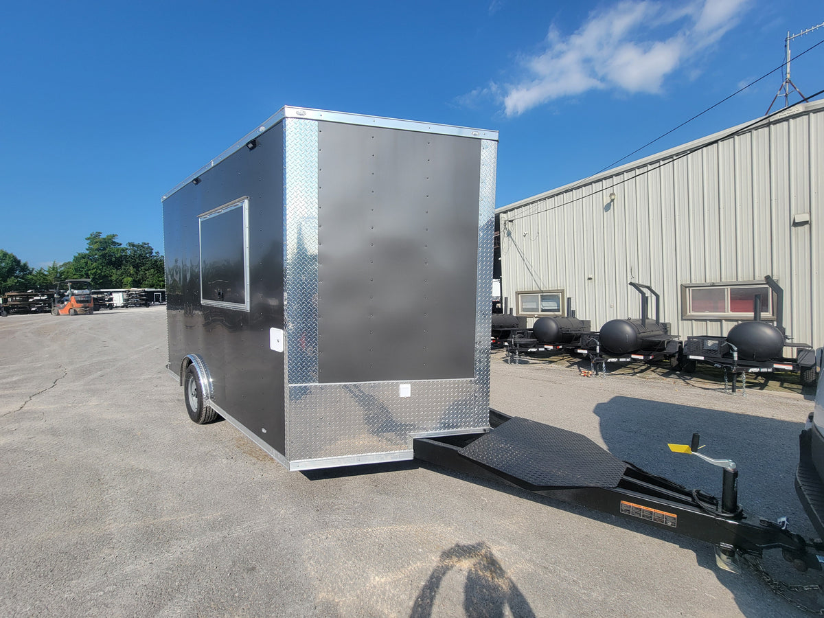 8.5x12 Elite Concession Food Trailer Merchandising