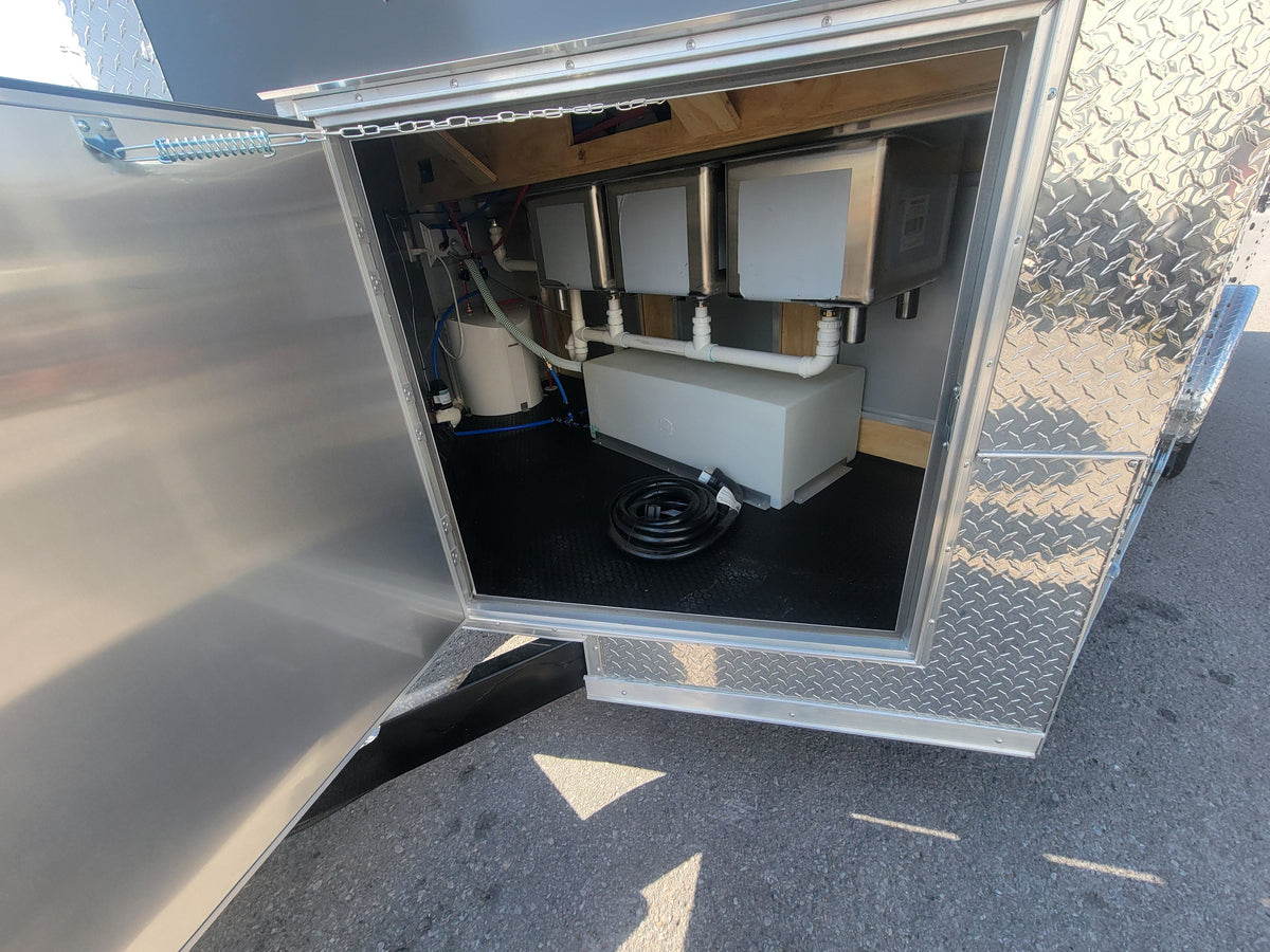 8.5x12 Elite Concession Food Trailer Merchandising