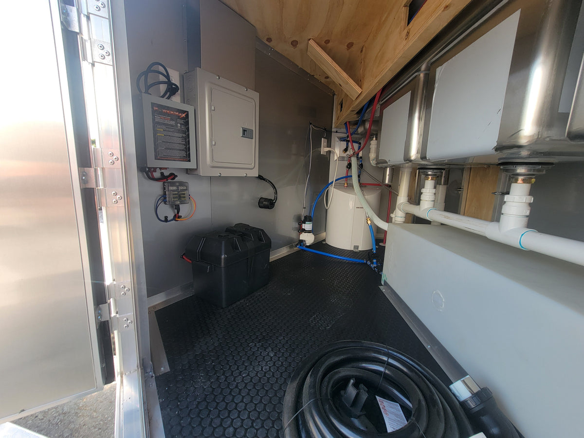 8.5x12 Elite Concession Food Trailer Merchandising