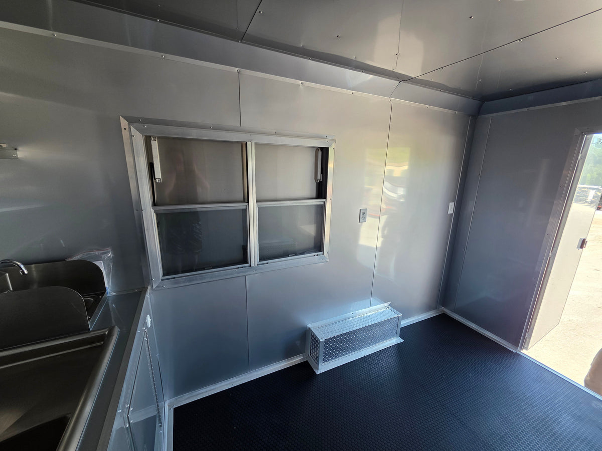 8.5x12 Elite Concession Food Trailer Merchandising