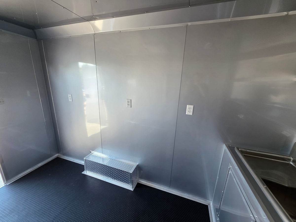 8.5x12 Elite Concession Food Trailer Merchandising