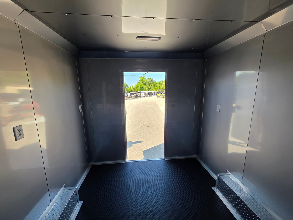 8.5x12 Elite Concession Food Trailer Merchandising
