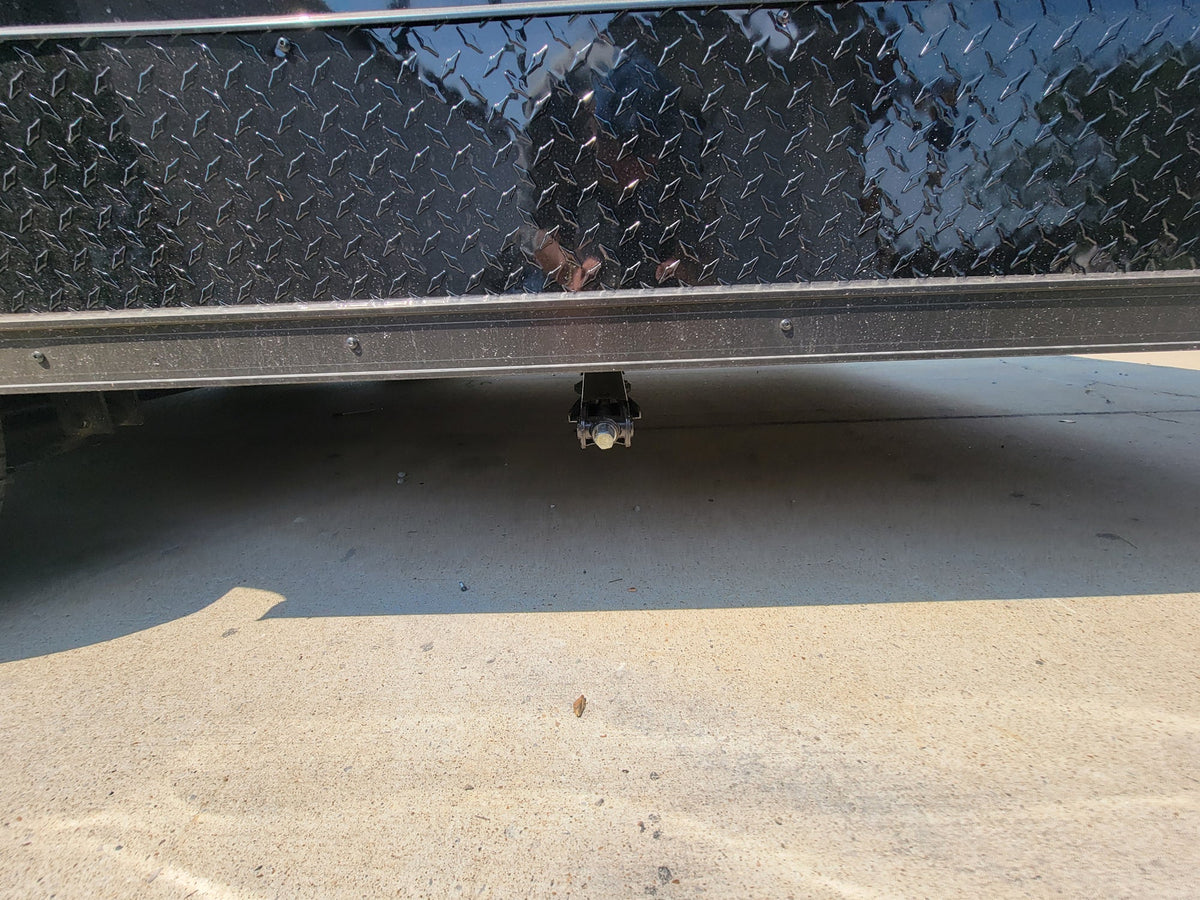 8.5' X 24' Black Custom Enclosed Trailer Stage Marketing and Event