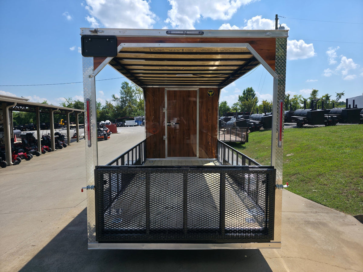 7' X 20' Custom Hybrid Enclosed Trailer (2) 5200lb Axles and 50 Amp Power