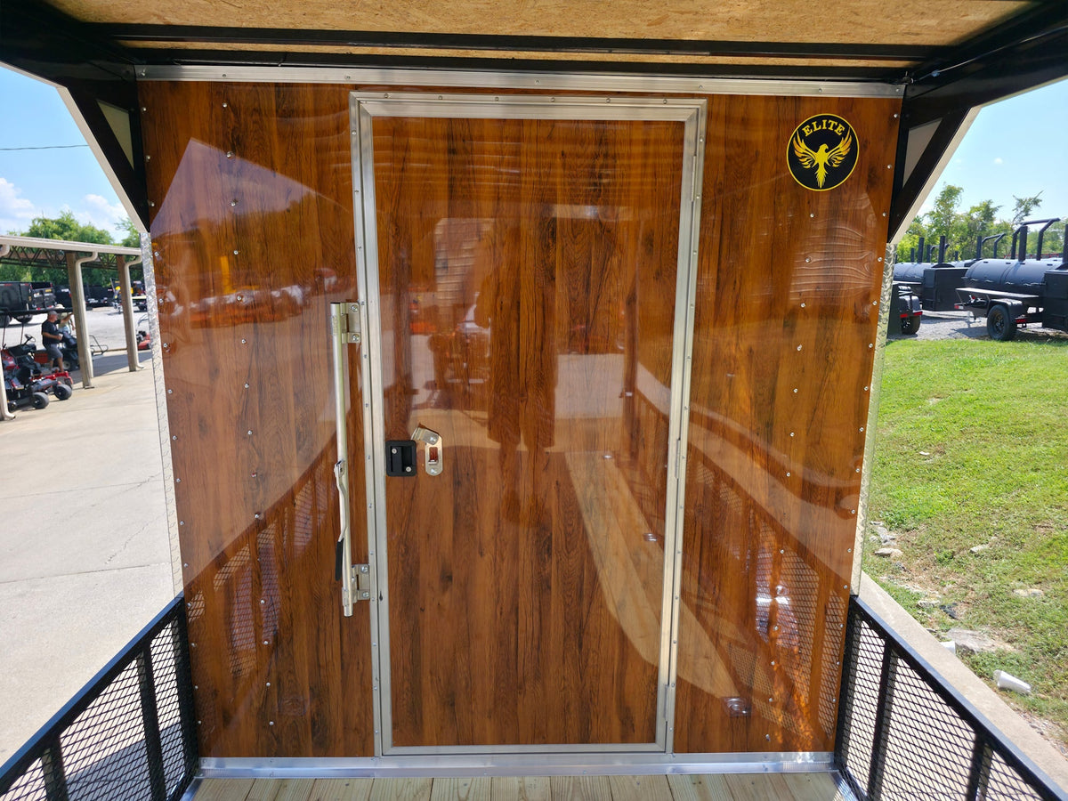 7' X 20' Custom Hybrid Enclosed Trailer (2) 5200lb Axles and 50 Amp Power