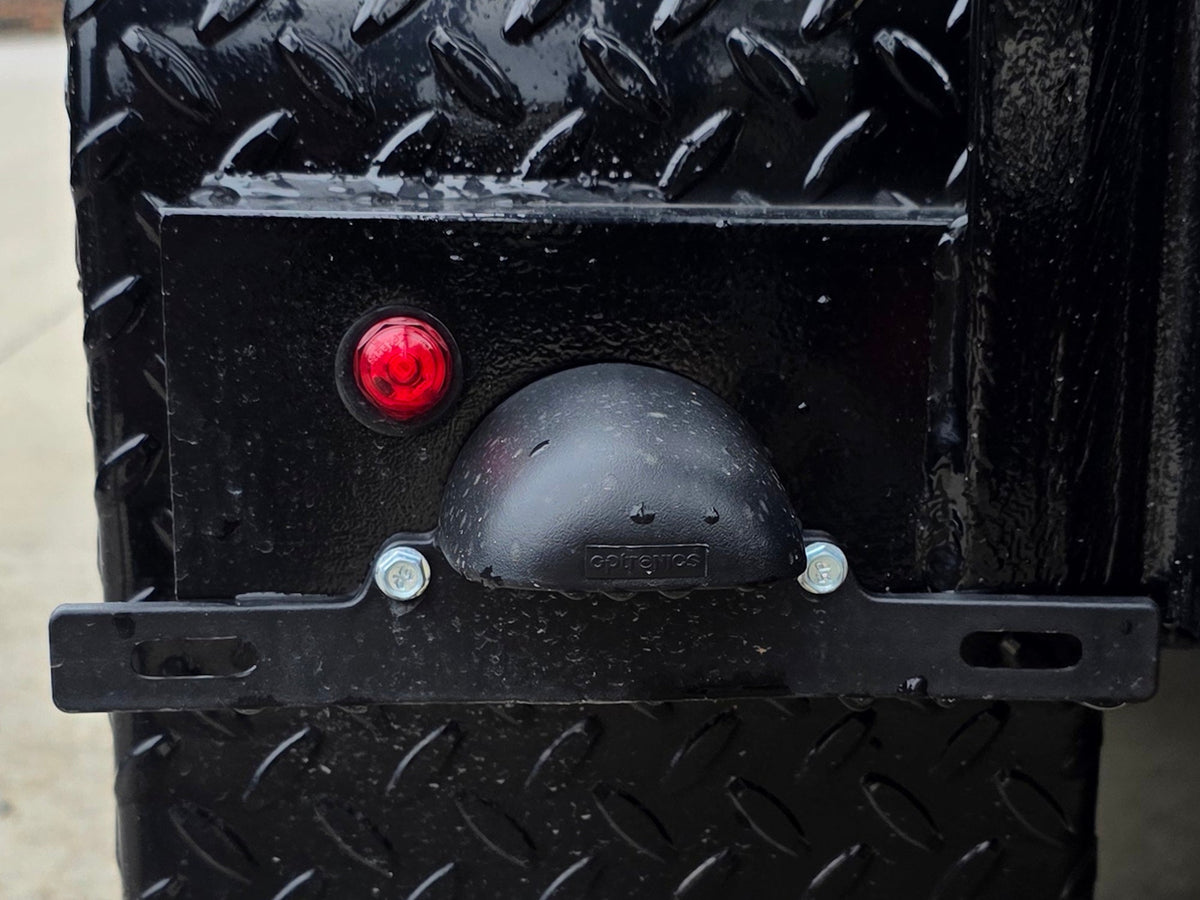 6.4x14 Straight Deck Utility Trailer 6ft Mesh Sides with (2) 3,500lb Axles-Without Roof