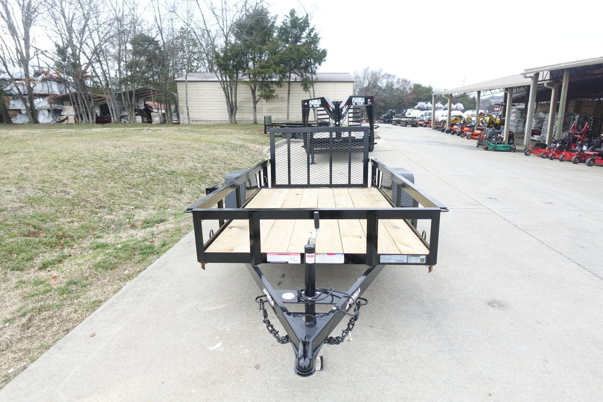 5x10 Utility Trailer Powder Coated Dovetail with Gate 3500lb Axle