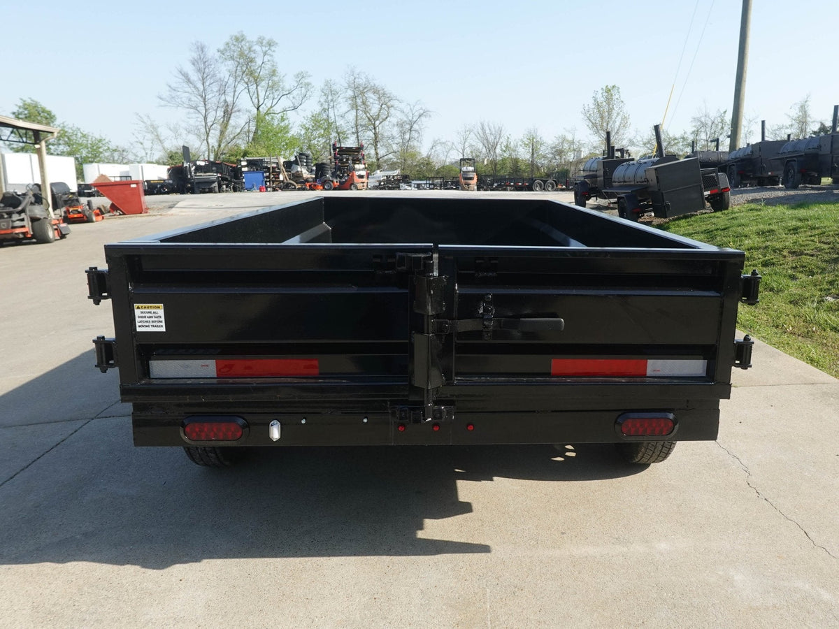 5x10 Hydraulic Dump Trailer Powder Coated with 16" Sides 7K GVWR