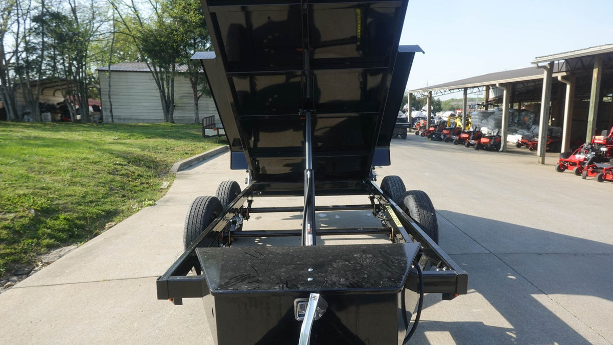 5x10 Hydraulic Dump Trailer Powder Coated with 16" Sides 7K GVWR