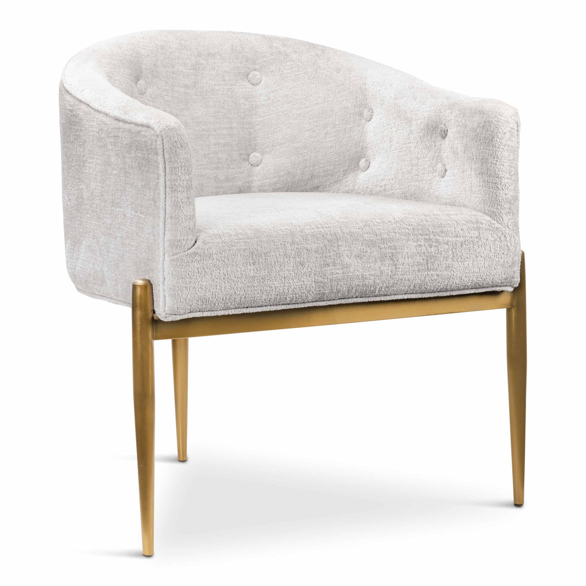 Art Deco Dining Chair in Velour
