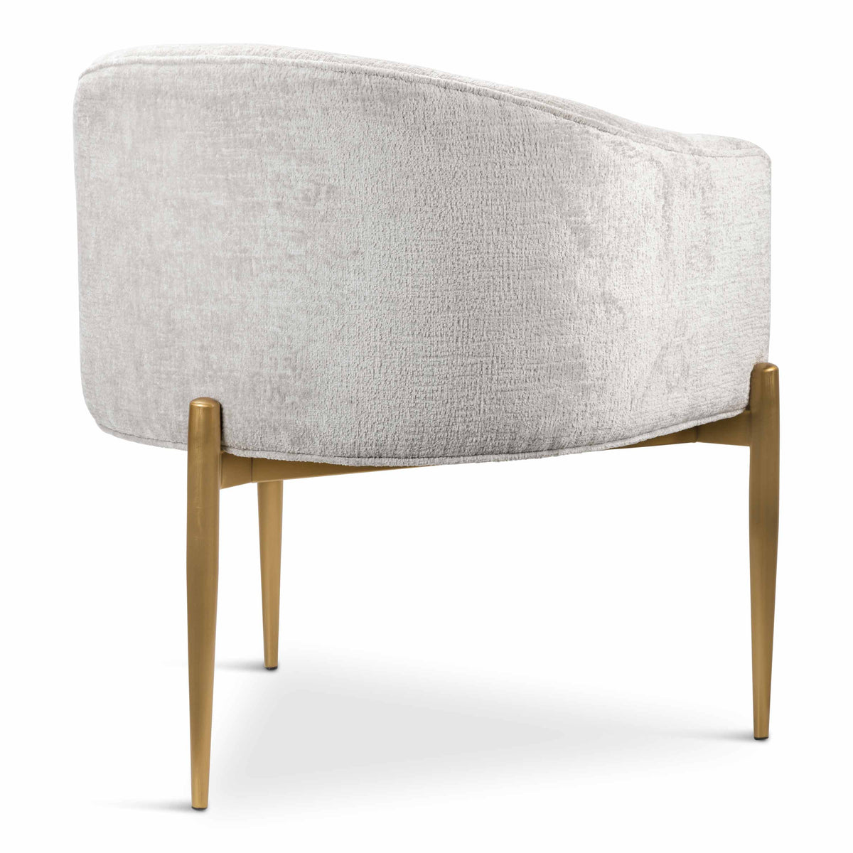 Art Deco Dining Chair in Velour