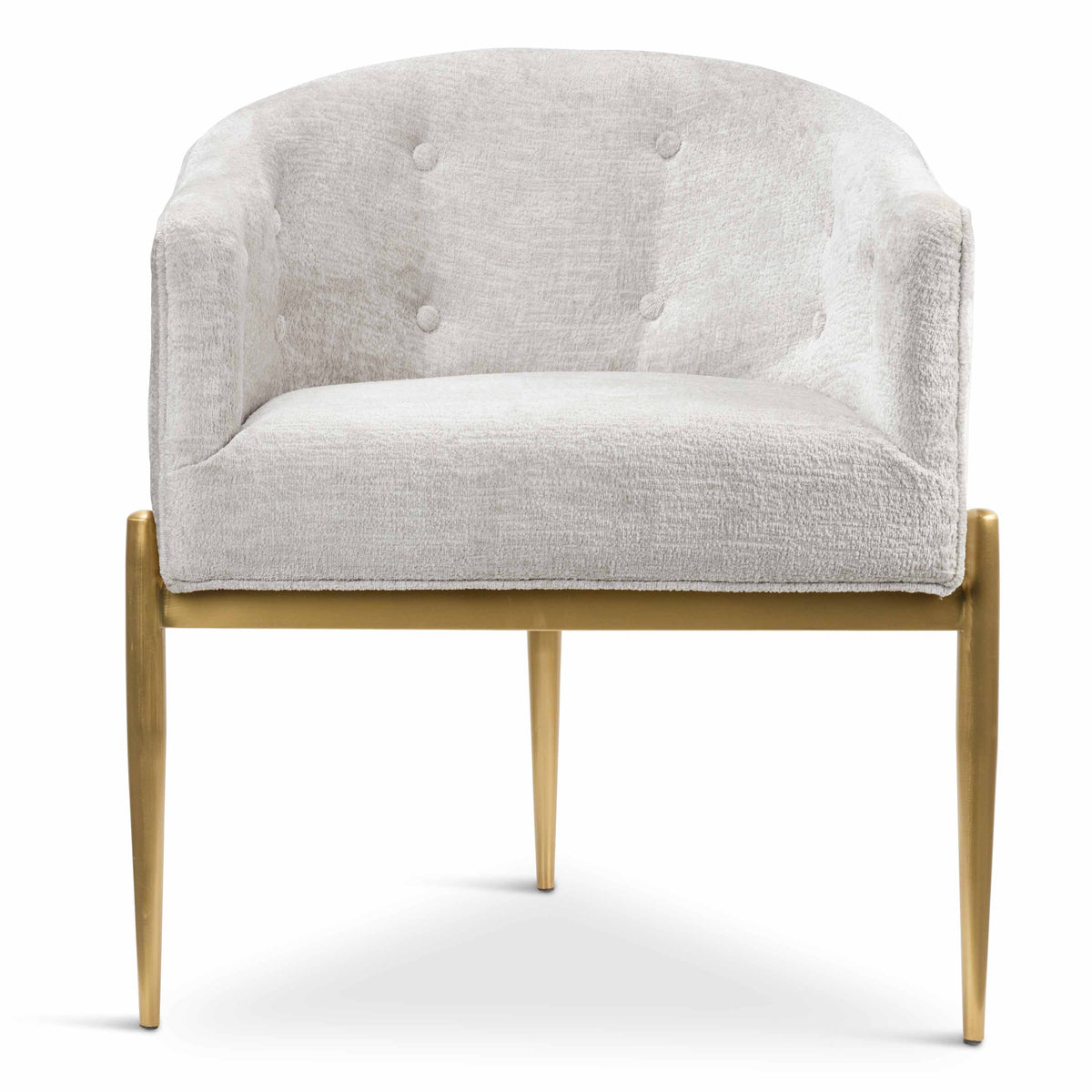 Art Deco Dining Chair in Velour