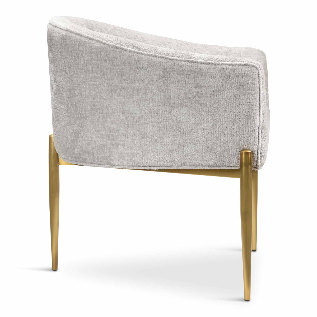 Art Deco Dining Chair in Velour