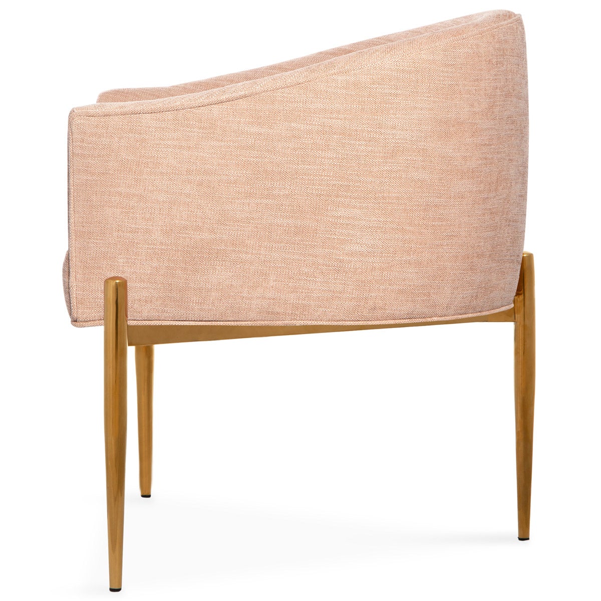 Art Deco Dining Chair in Chenille