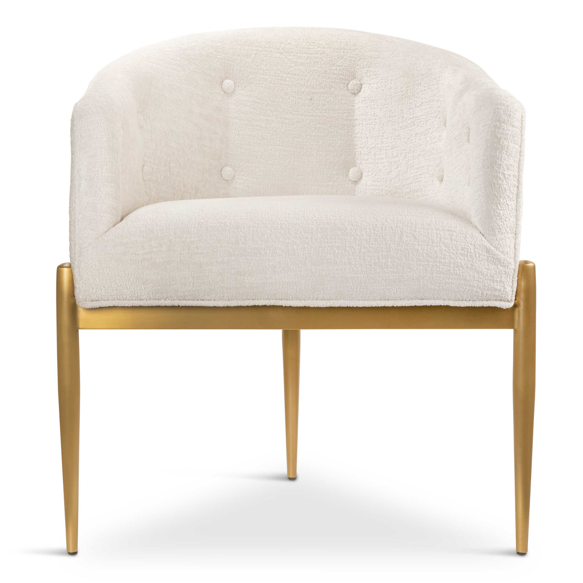 Art Deco Dining Chair in Velour