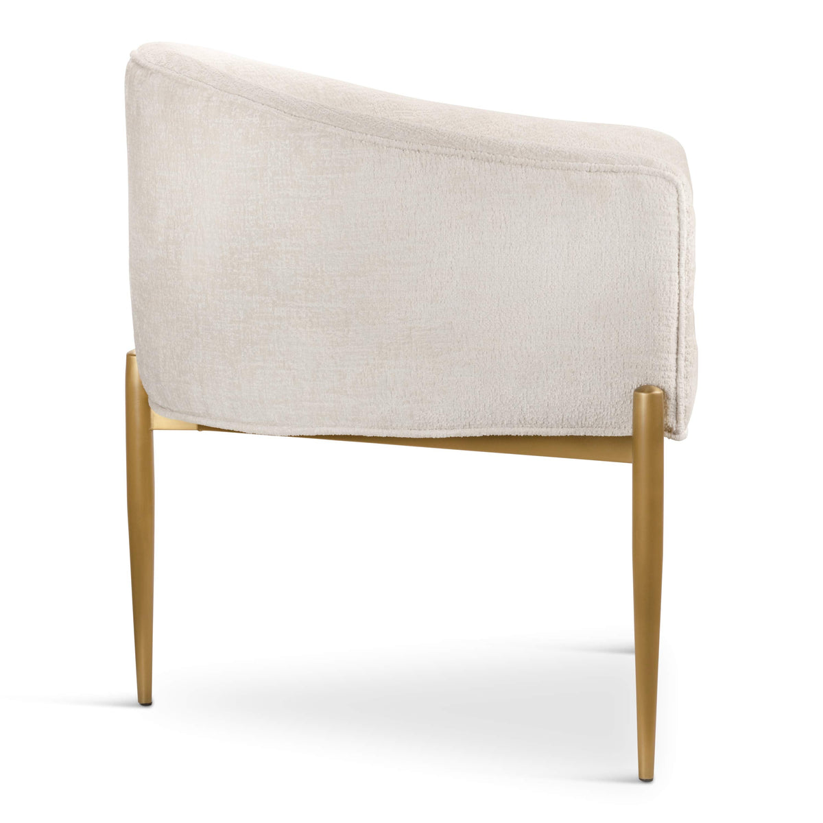 Art Deco Dining Chair in Velour