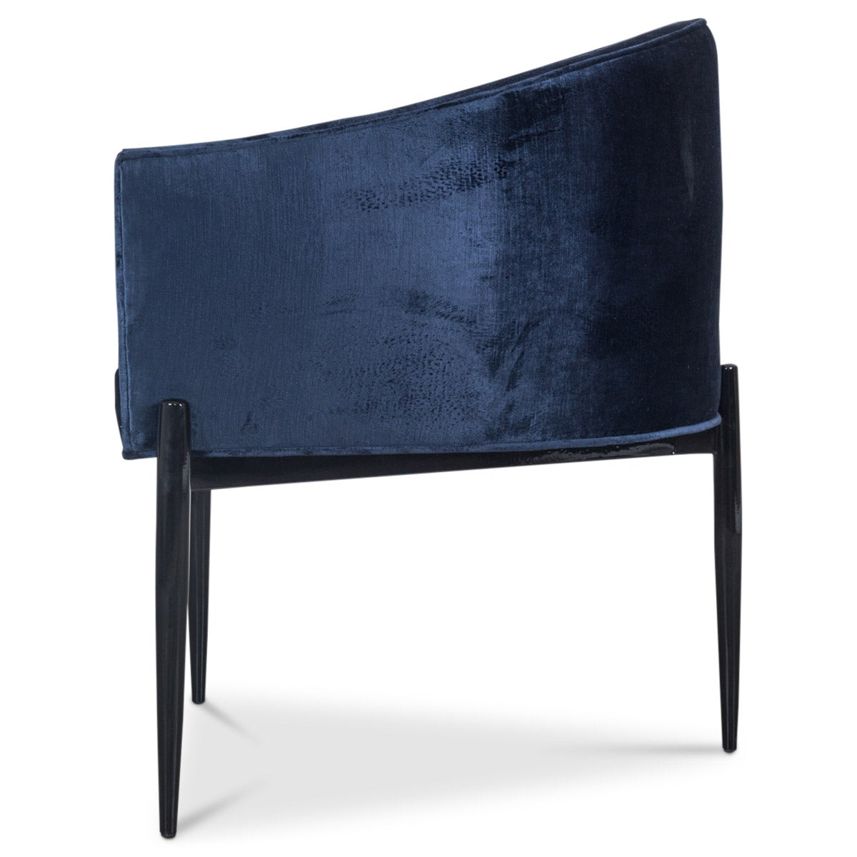 Art Deco Dining Chair in Brussels Midnight Velvet