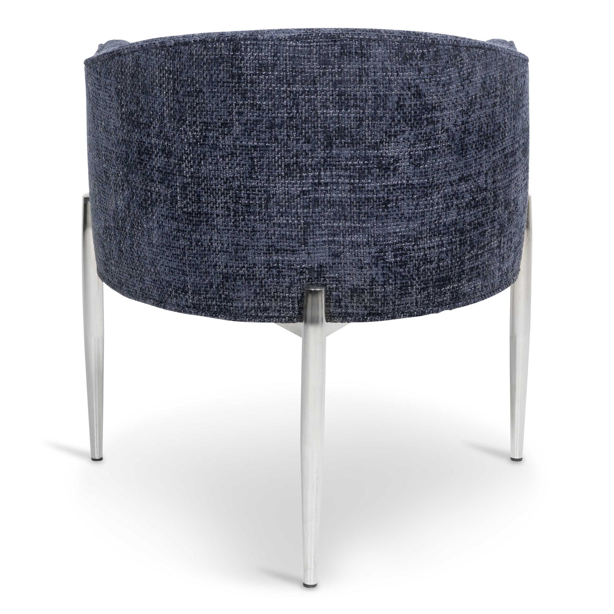 Art Deco Dining Chair in Knit Fabric