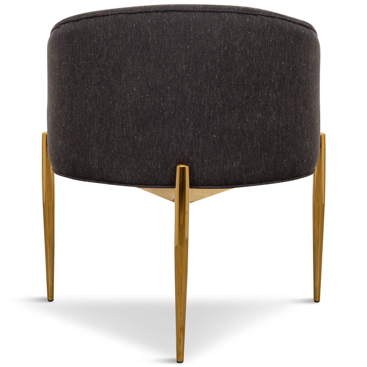 Art Deco Dining Chair in Linen
