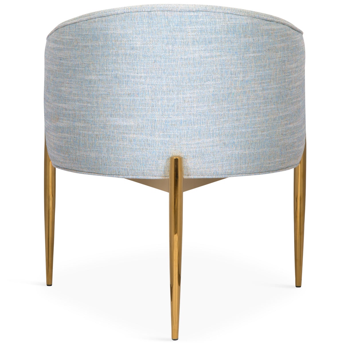 Art Deco Dining Chair in Linen