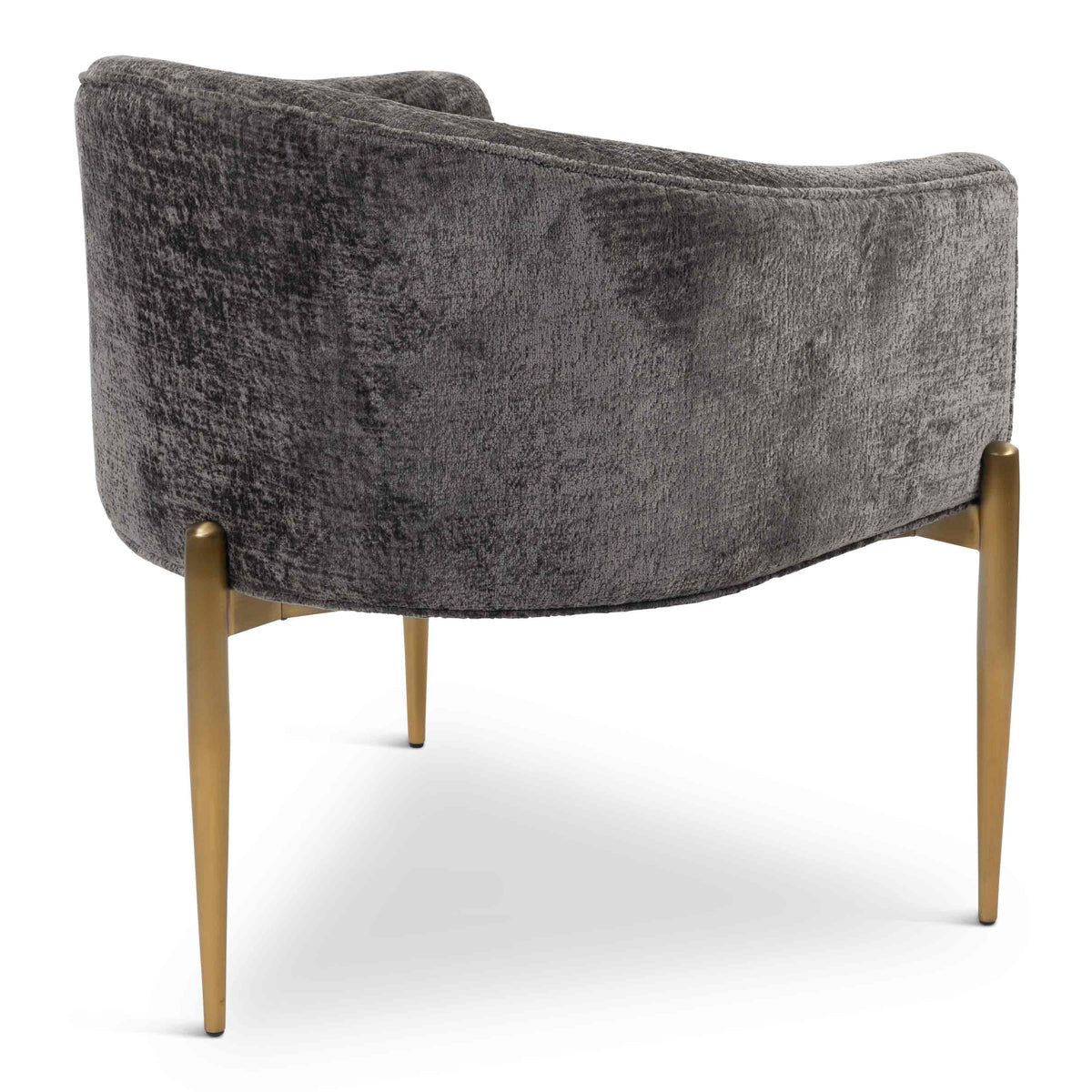 Art Deco Dining Chair in Velour