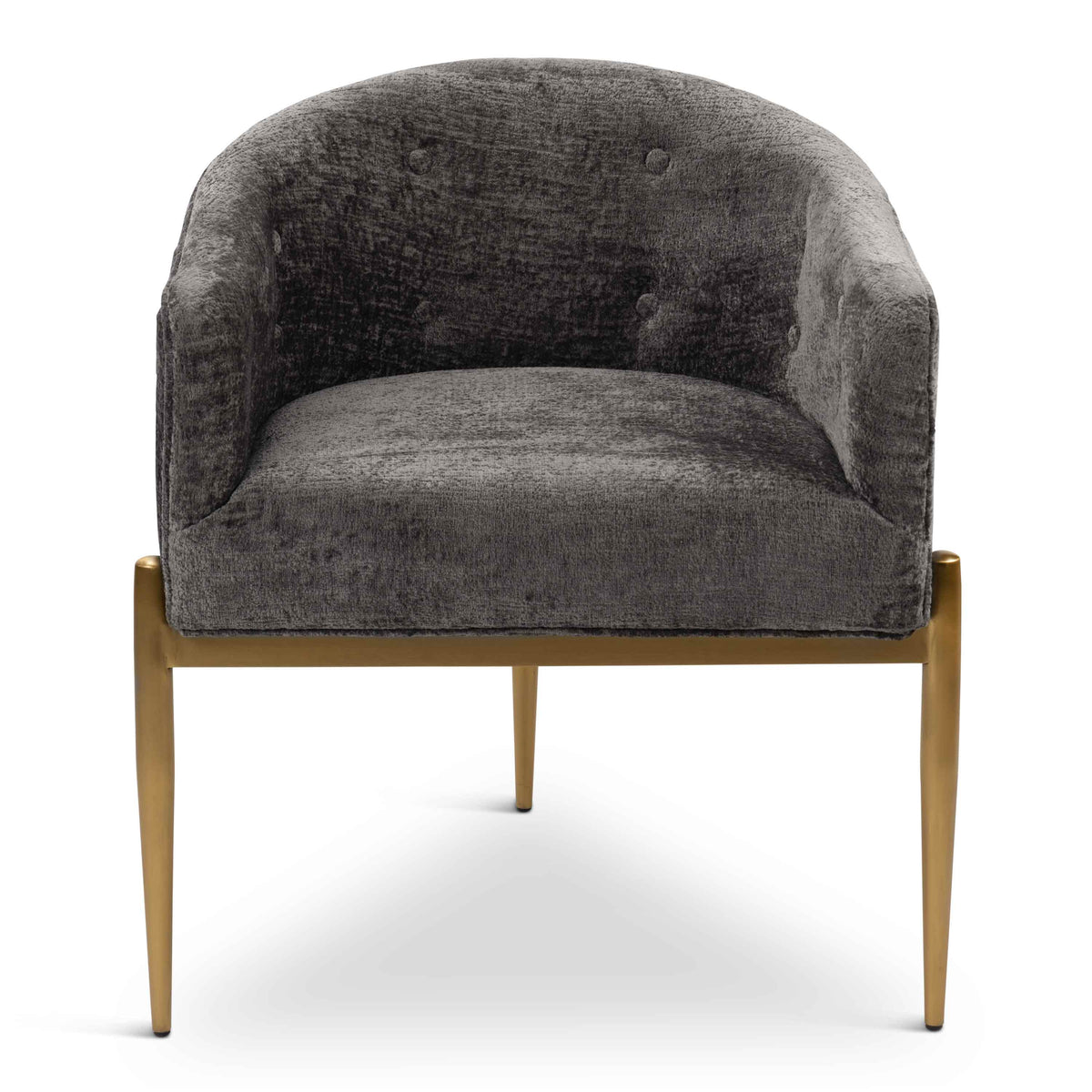 Art Deco Dining Chair in Velour