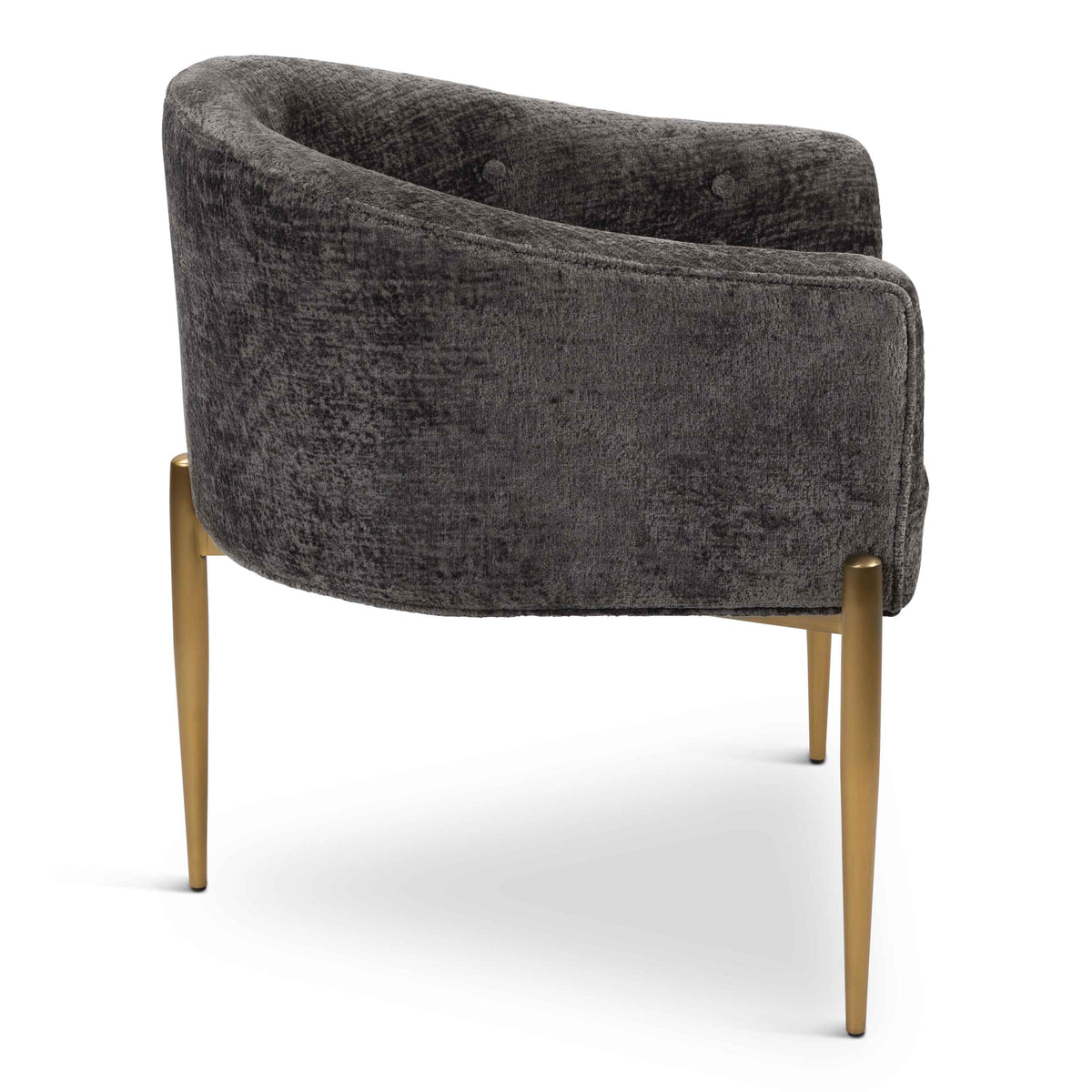 Art Deco Dining Chair in Velour